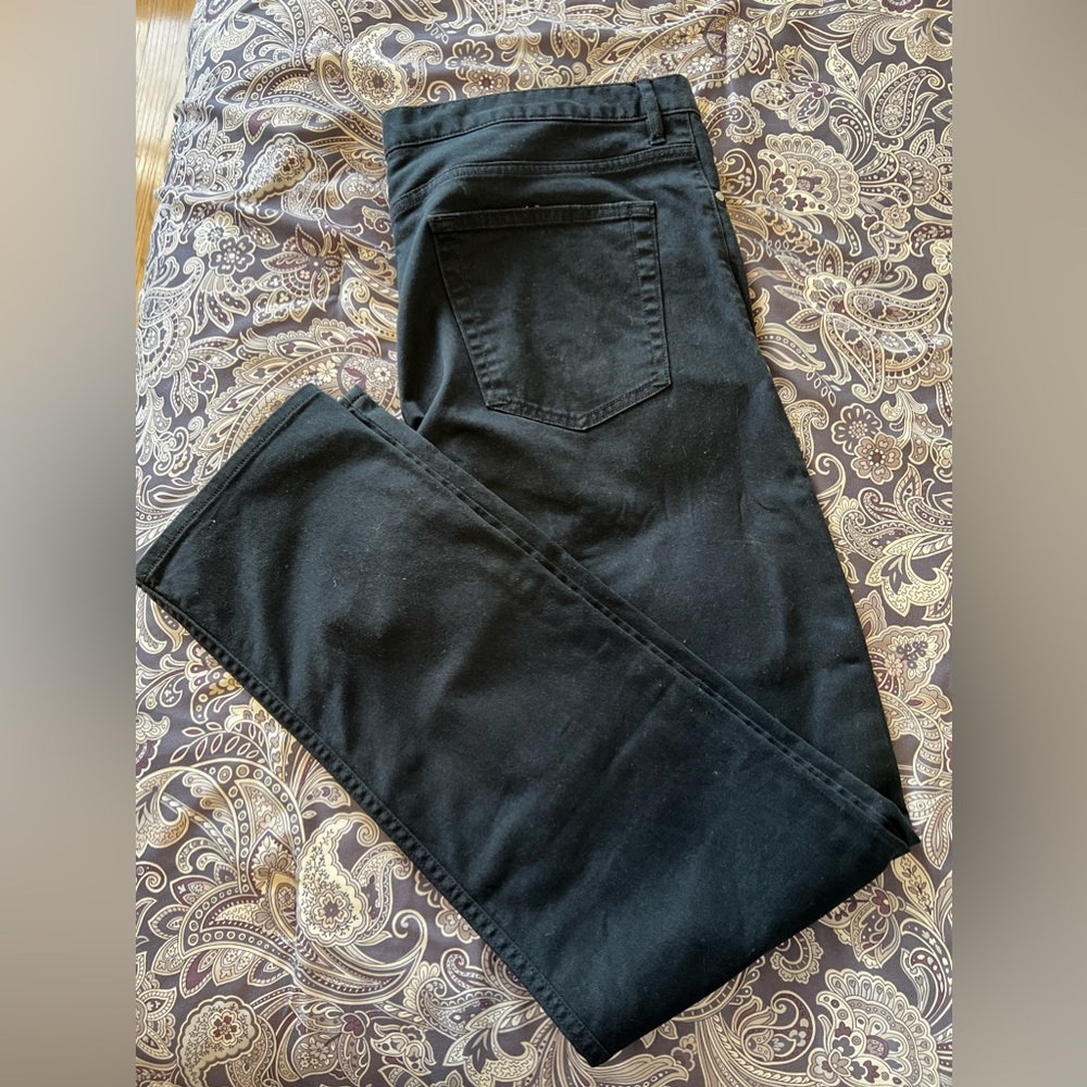 H&M navy blue chinos. 36x32